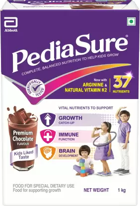 Pediasure Health and Nutrition Drink Powder for Kids Growth (Premium Chocolate), Australia, Canada 