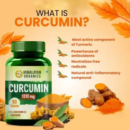 Himalayan Organics Curcumin Tablets