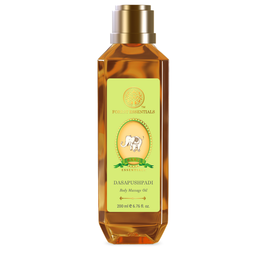 Forest Essentials Dasapushpadi Baby Body Massage Oil 