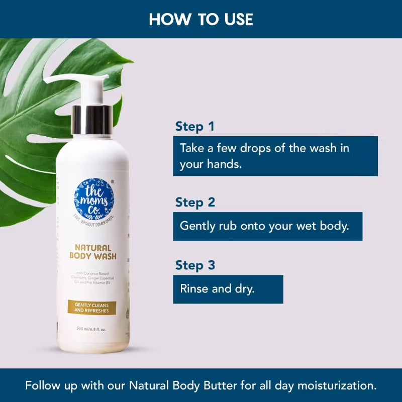 The Moms Co Natural Body Wash