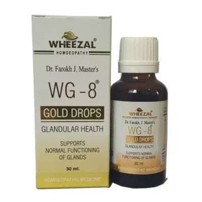 Wheezal Homeopathy WG-8 Gold Drops TrueCure