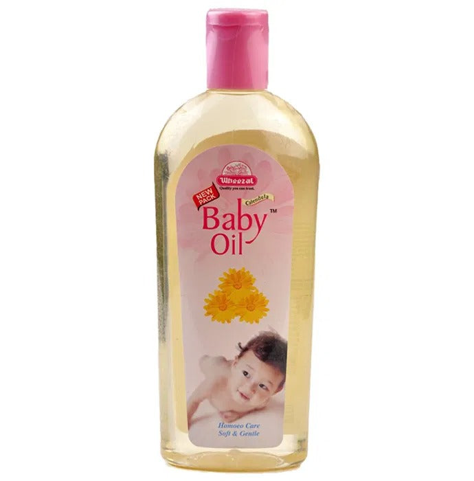 Wheezal Calendula Baby Oil, Australia, Canada 