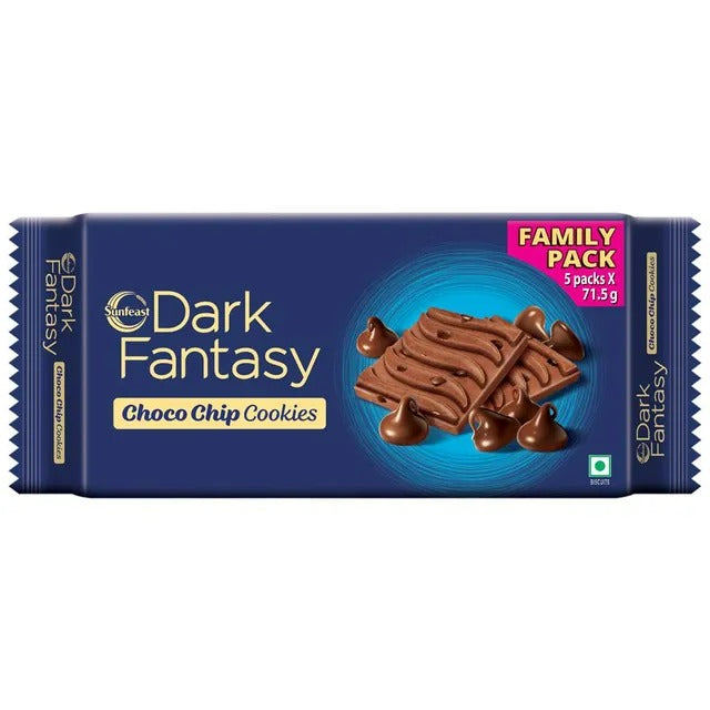 Sunfeast Dark Fantasy Choco Chip Cookies 