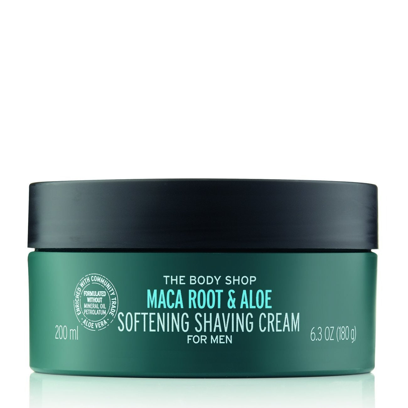 The Body Shop Maca Root & Aloe Softening Shaving Cream For Men