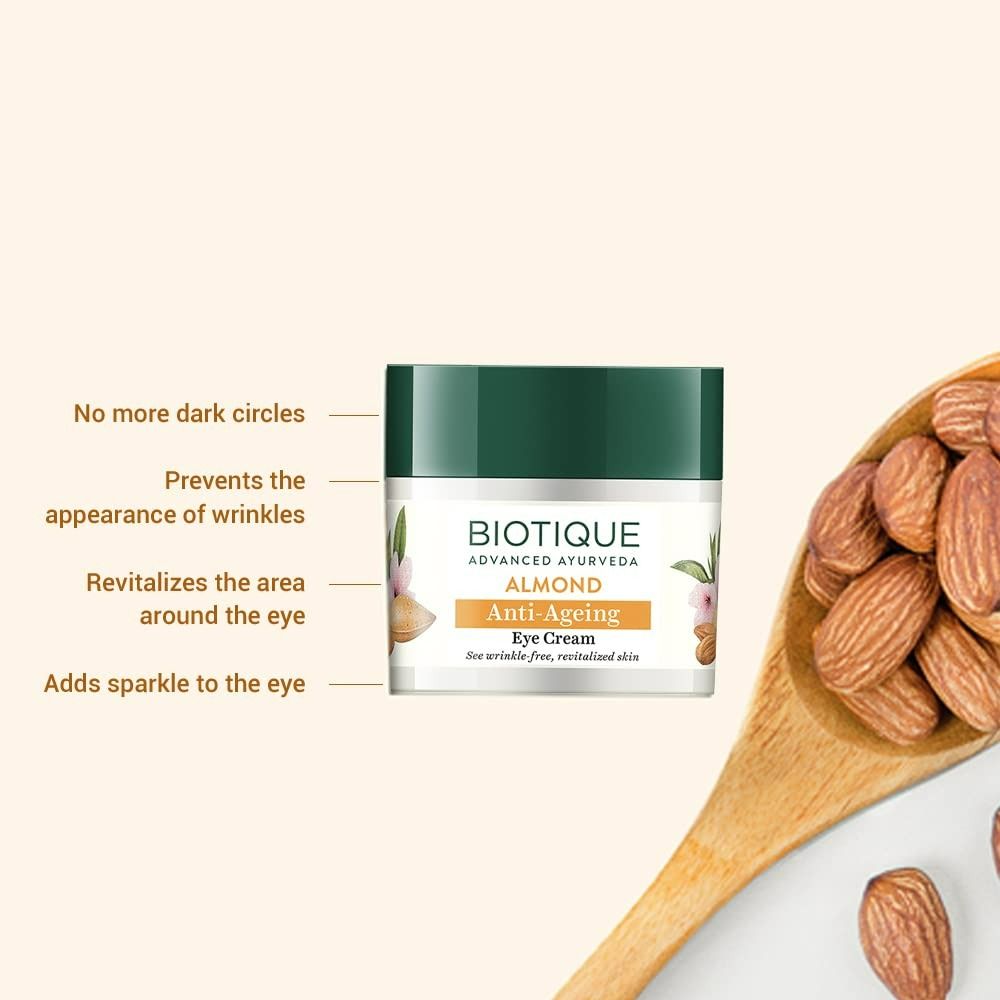 Biotique Bio Almond Soothing And Nourishing Eye Cream