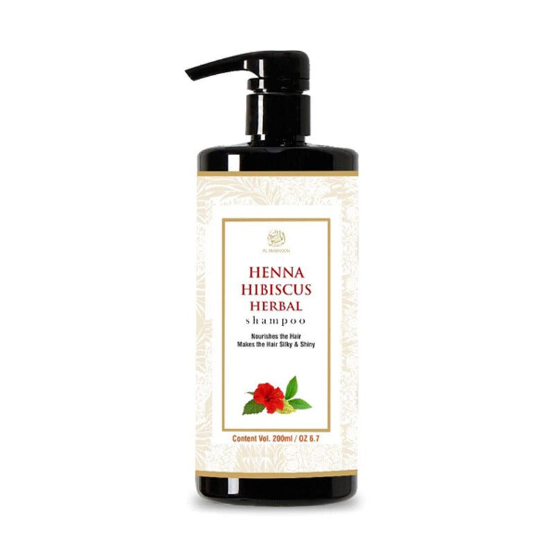 Al Masnoon Henna Hibiscus Herbal Shampoo 