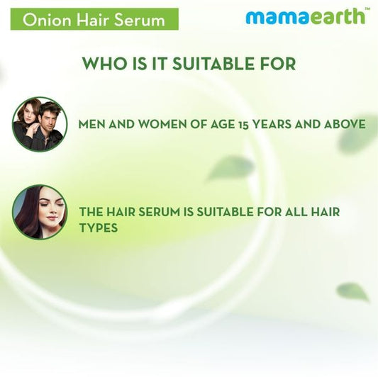 Mamaearth Onion Hair Serum & Onion Hair Oil