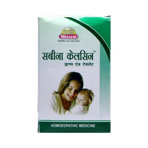 Wheezal natural remedy  Sabina Calcin Drops & Tablets – Ships to USA