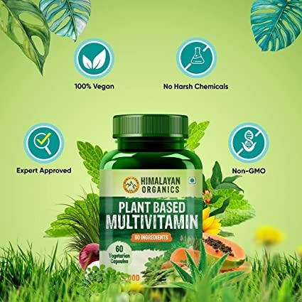 Himalayan Organics Plant Based Multivitamin Capsules