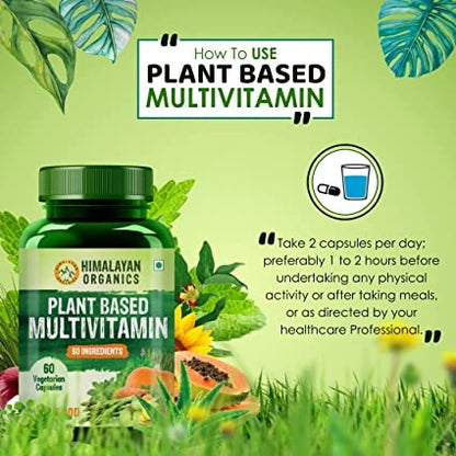 Himalayan Organics Plant Based Multivitamin Capsules