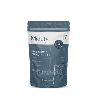 Miduty by Palak Notes Probiotics & Prebiotic Fiber powder TrueCure