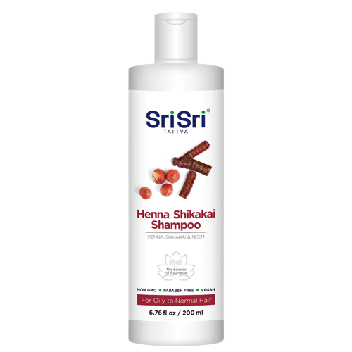 Sri Sri Tattva USA Henna Shikakai Shampoo TrueCure