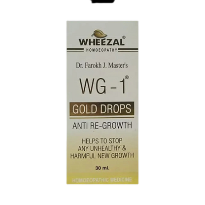 Wheezal Homeopathy WG-1 Gold Drops TrueCure