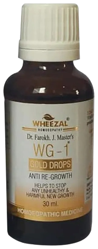 Wheezal natural remedy  WG-1 Gold Drops