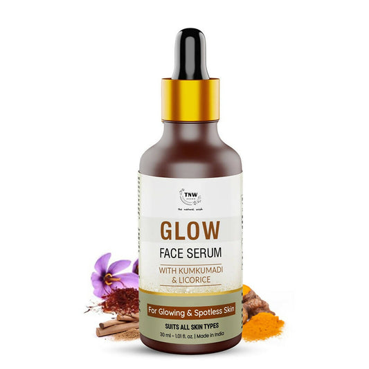 The Natural Wash Glow Face Serum with Kumkumadi & Licorice TrueCure