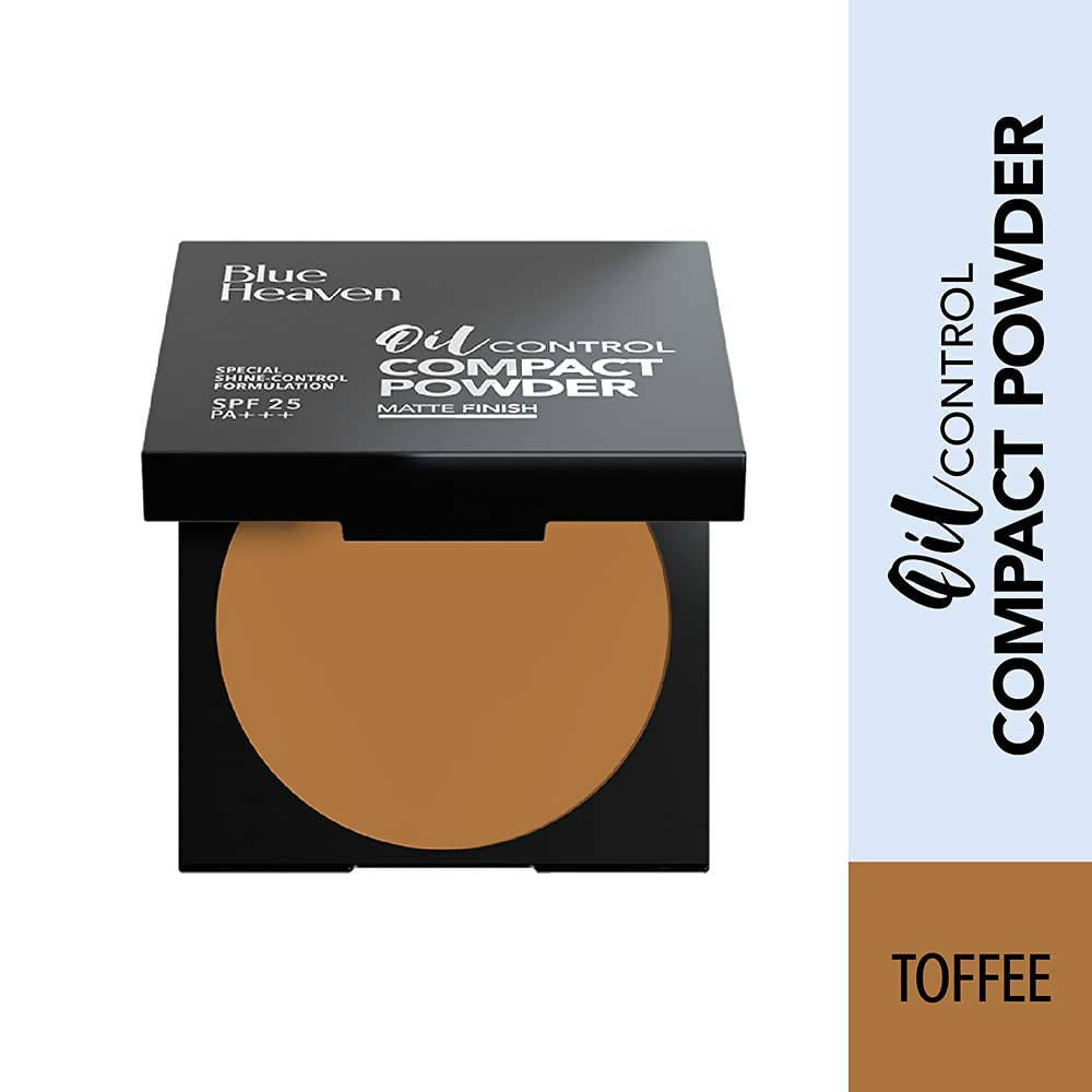 Blue Heaven Oil Control Compact Powder Matte Finish SPF 25 PA+++ Toffee