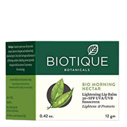 Biotique Bio Morning Nectar Lightning Lip Balm SPF 30 TrueCure