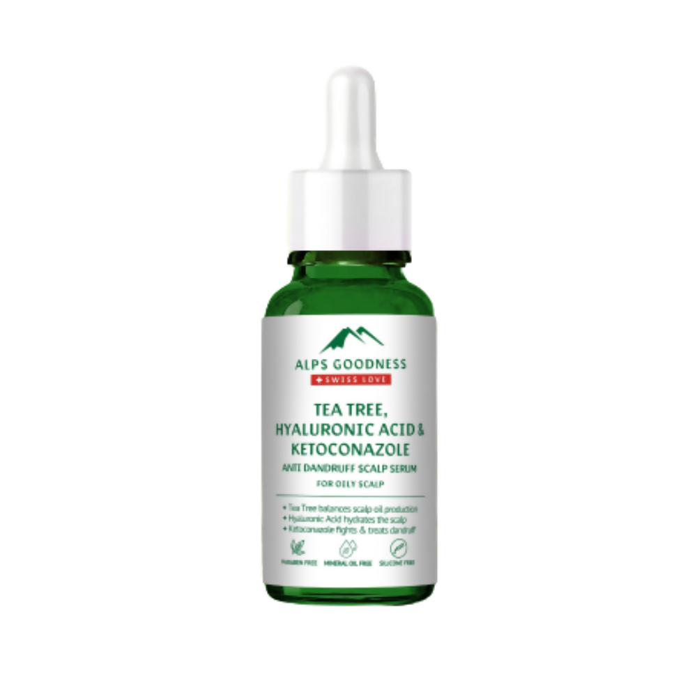 Alps Goodness Tea Tree, Hyaluronic Acid & Ketoconazole Anti Dandruff Scalp Serum 