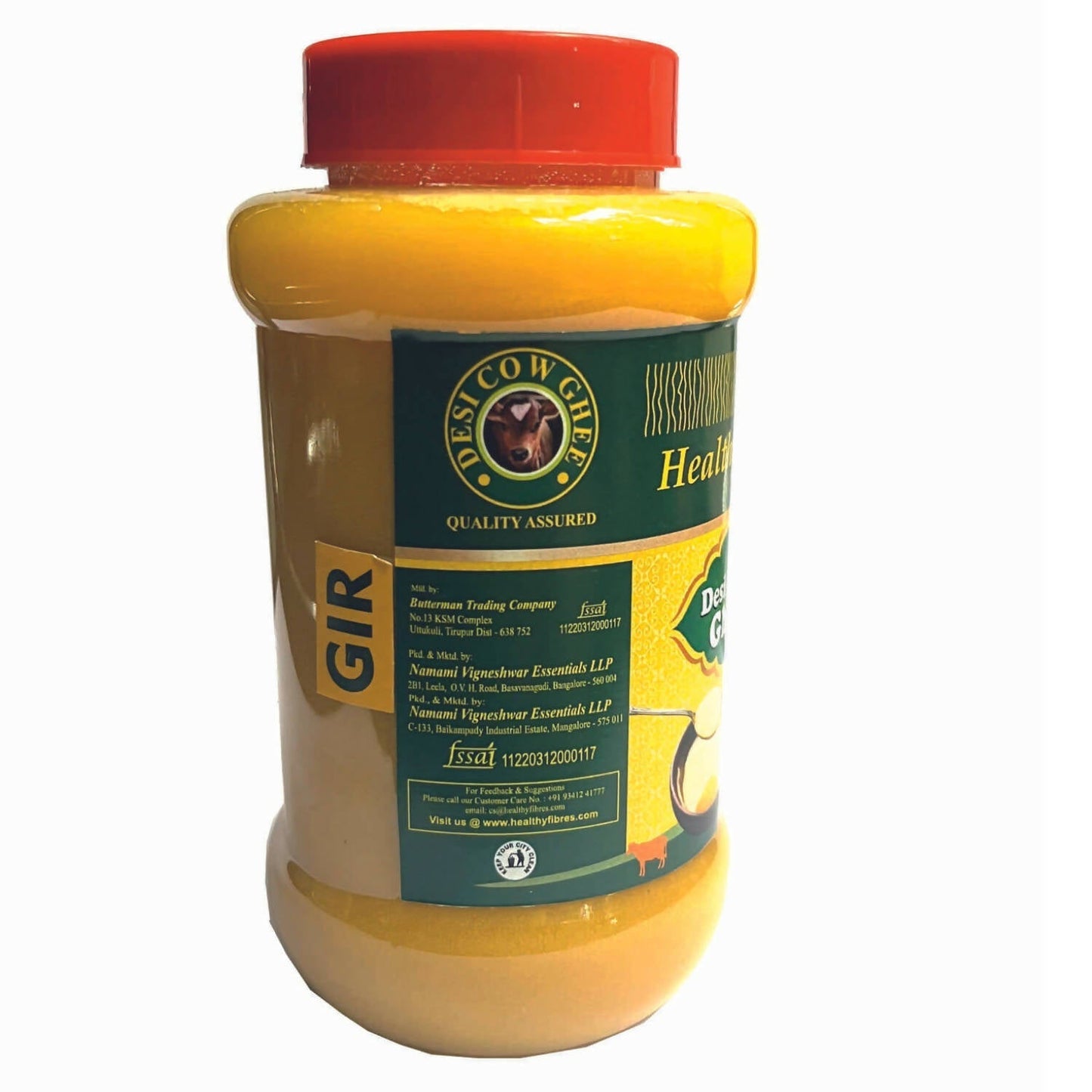 Healthy Fibres Desi Cow Ghee