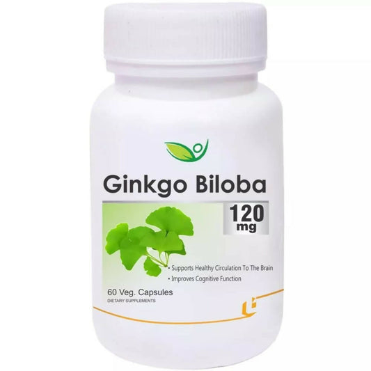 Biotrex Ginkgo Biloba 120mg Veg Capsules -  USA 