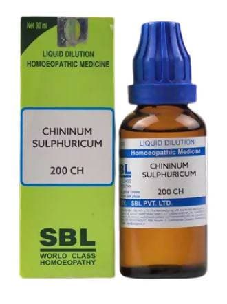 SBL Homeopathy Chininum Sulphuricum Dilution