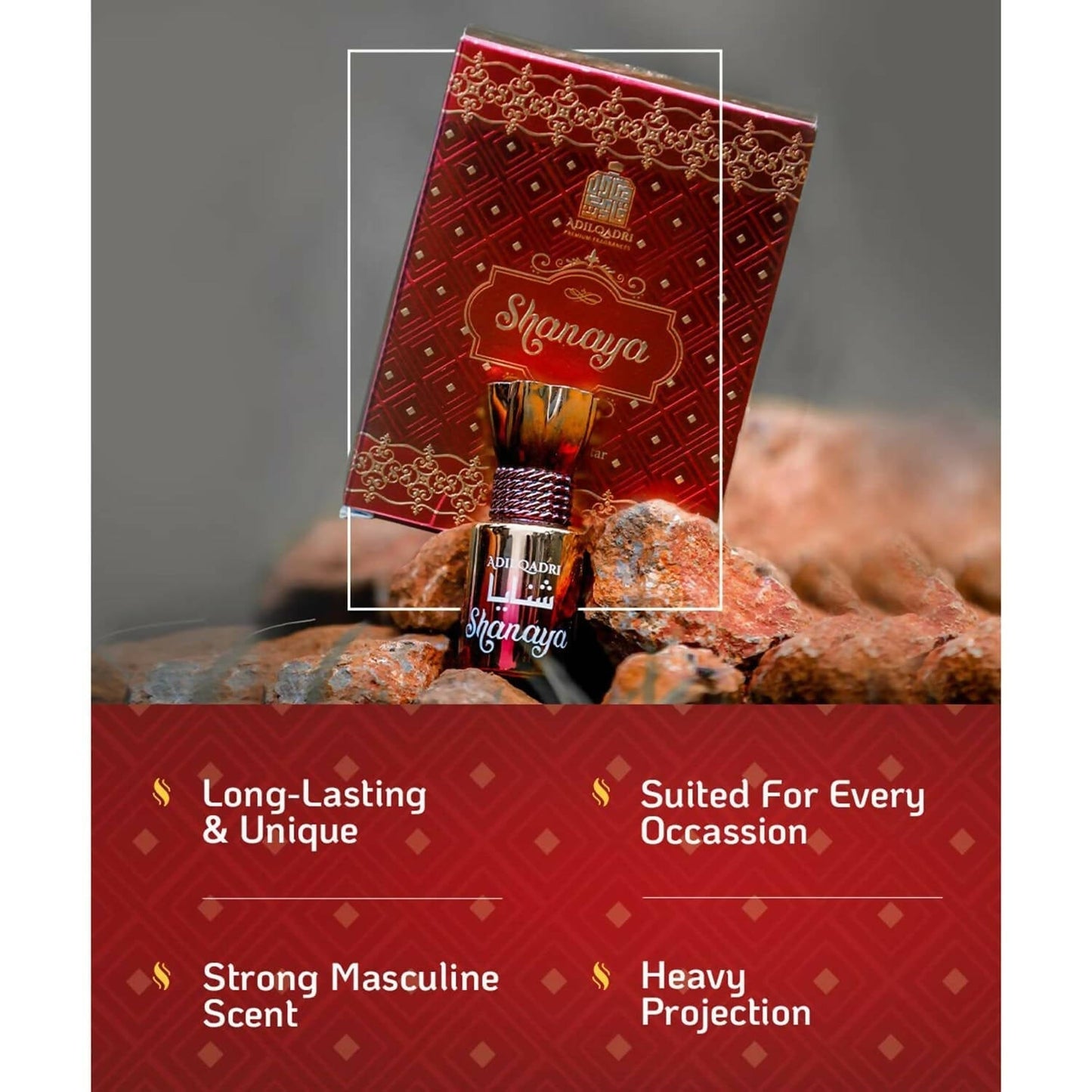 AdilQadri Shanaya Luxury Attar Perfume