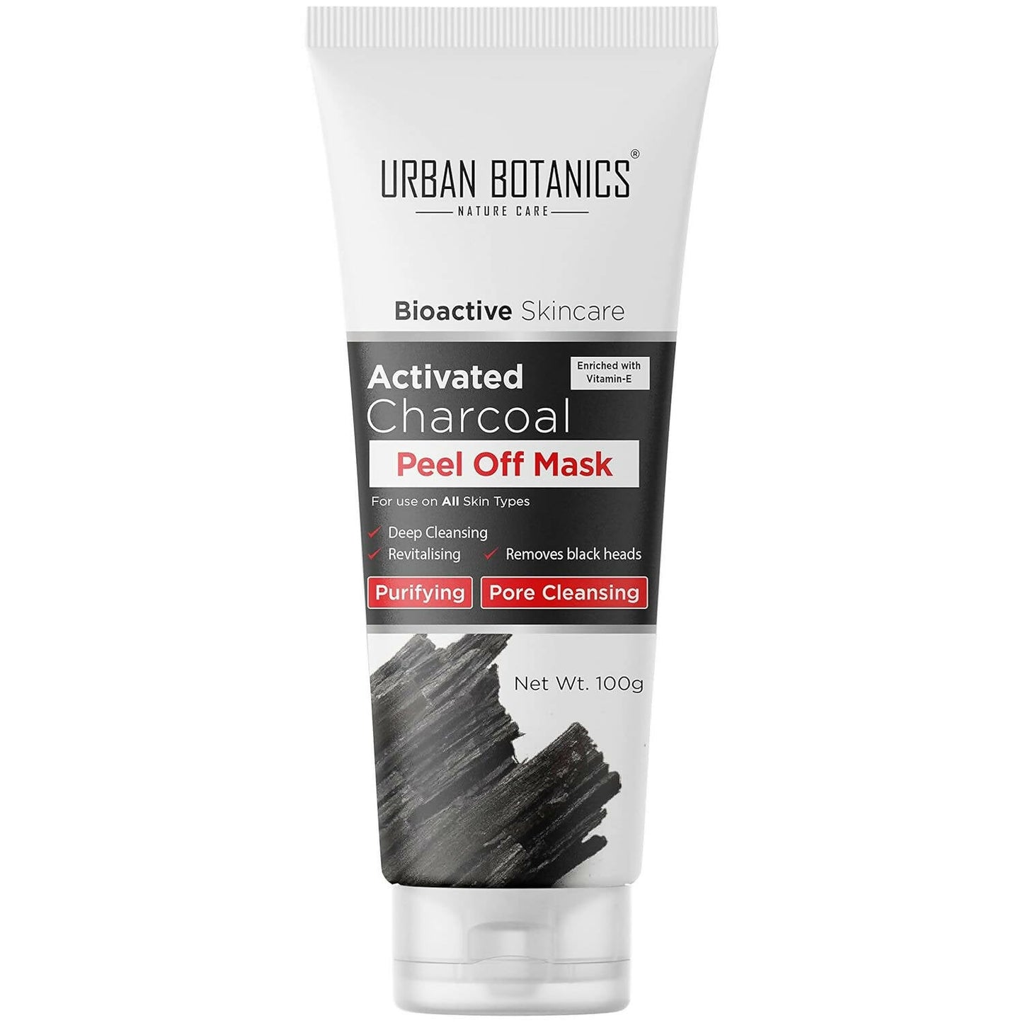 Urban Botanics Activated Charcoal Peel Off Mask TrueCure