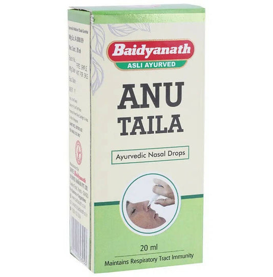 Baidyanath Jhansi Anu Taila Ayurvedic Nasal Drops TrueCure