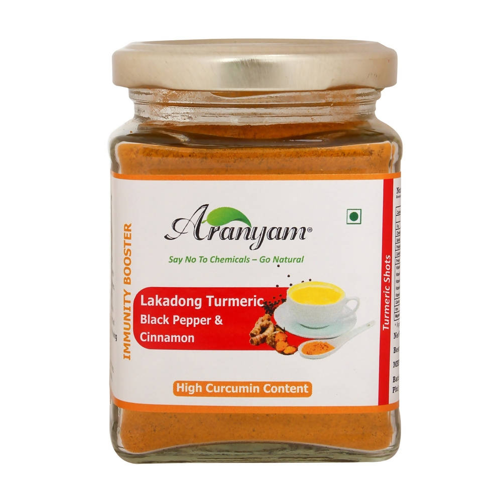 Aranyam Lakadong Turmeric Black Pepper & Cinnamon TrueCure