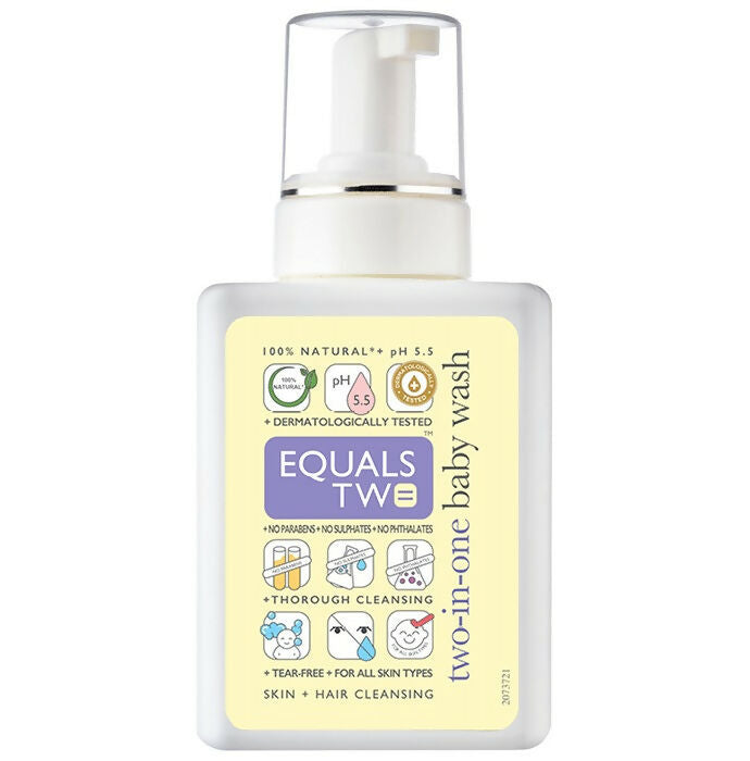 Equals Two Two-in-One Baby Body Wash (Hair & Skin) TrueCure