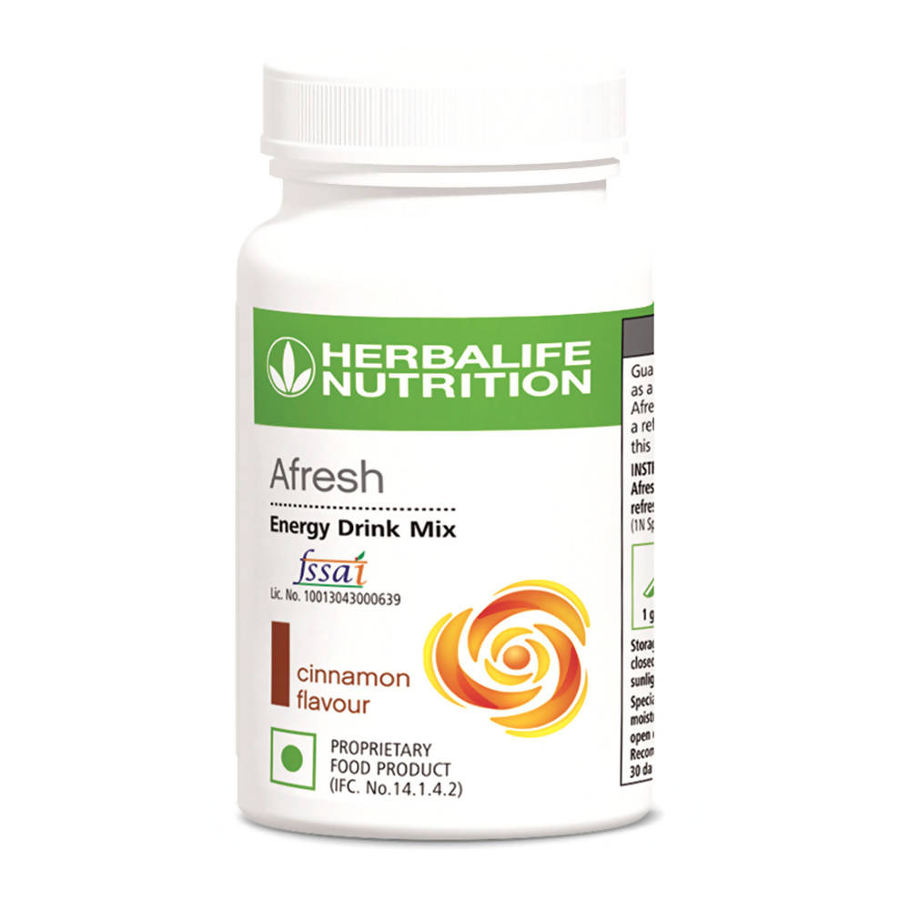 Herbalife Nutrition Afresh Energy Drink Mix Cinnamon Flavour