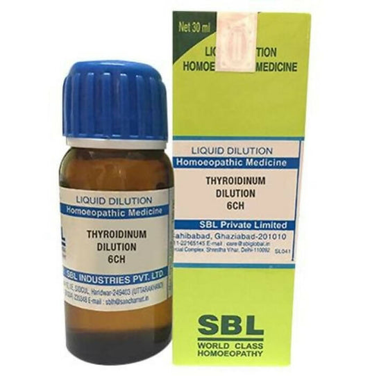 SBL Homeopathy Thyroidinum Dilution TrueCure