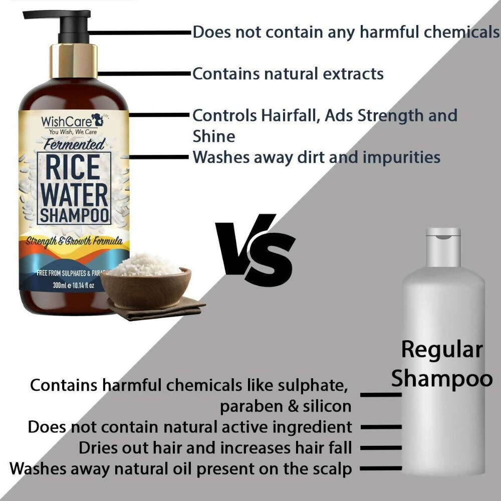 Wishcare Fermented Rice Water Shampoo - Drmedicart