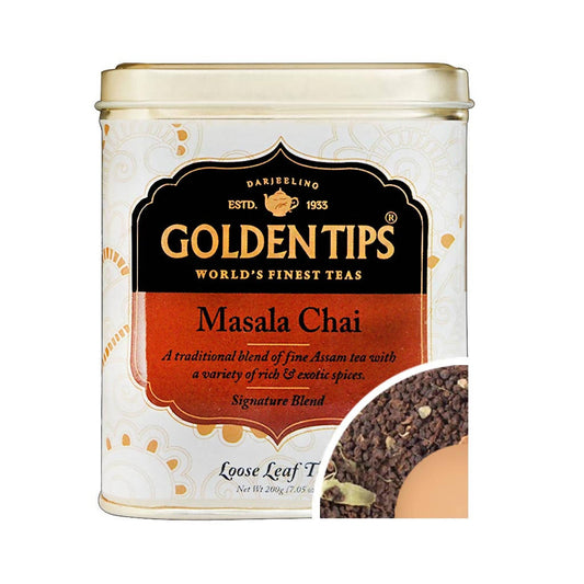 Golden Tips Masala Chai Tin Can TrueCure