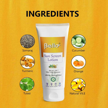 Bello Herbals Sunscreen Lotion SPF 40