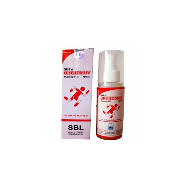 SBL Homeopathy Orthomuv Massage Oil Spray TrueCure