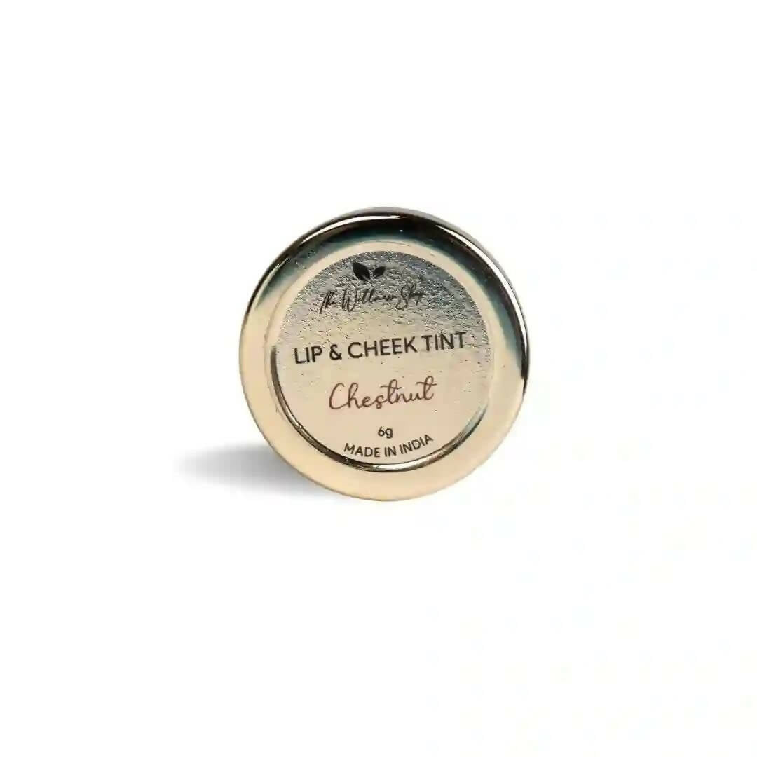 The Wellness Shop Lip & Cheek Tint (Chestnut) Lip Balm 