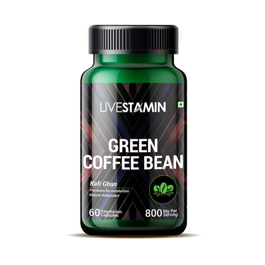 Livestamin Green Coffee Bean Extract Capsules  