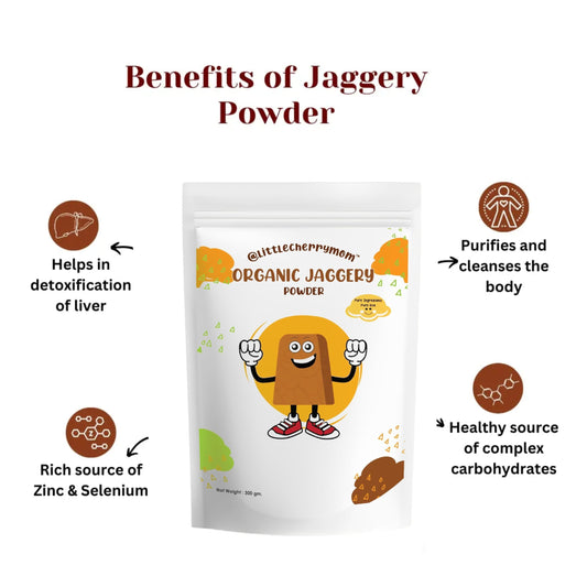 Littlecherrymom Organic Jaggery Powder