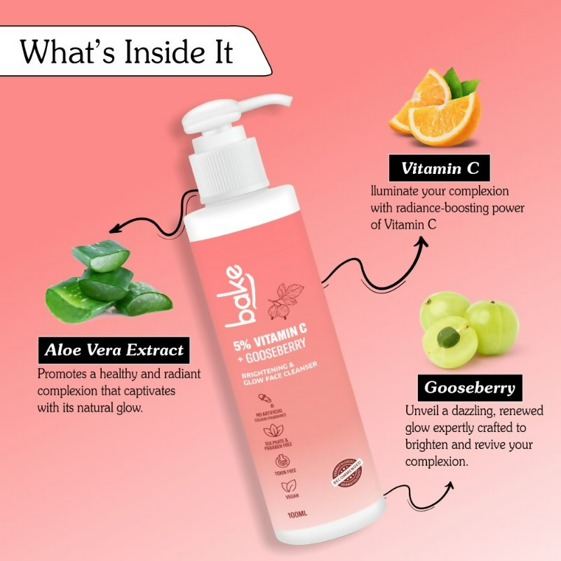 Bake 5% Vitamin C Face Cleanser