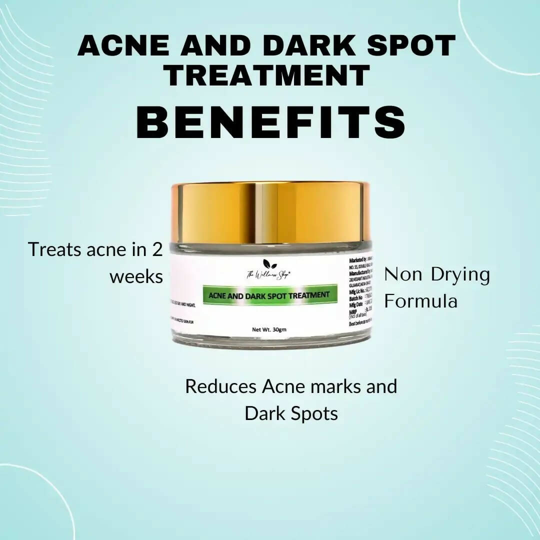 The Wellness Shop Acne and Dark Spot Treatment Cream