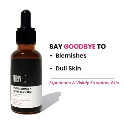 Thriveco 10% Niacinamide + 1% Zinc Pca Serum