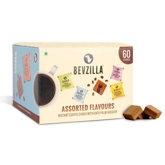 Bevzilla Instant Coffee Cubes Pack with Organic Date Palm Jaggery TrueCure