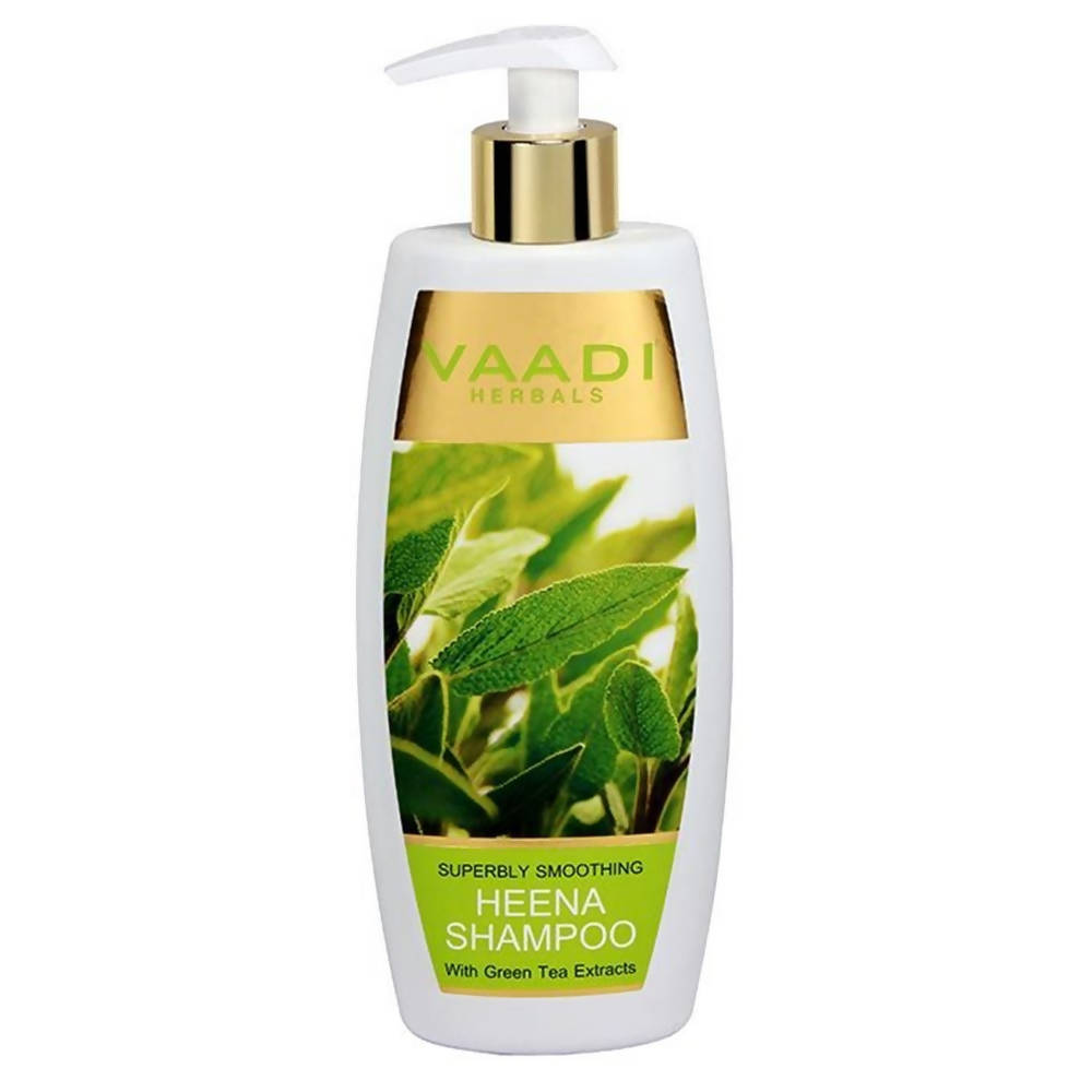 Vaadi Herbals Superbly Smoothing Heena Shampoo With Green Tea Extracts TrueCure