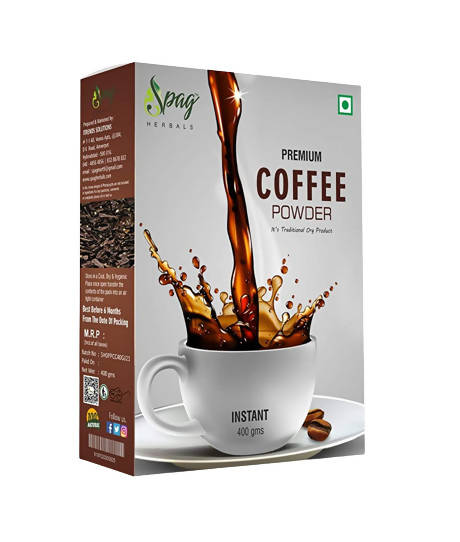 Spag Herbals Premium Instant Chocolate Coffee Powder TrueCure