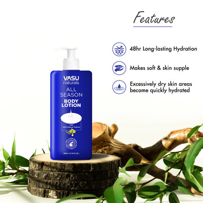 Vasu Healthcare Naturals All Season Body Lotion