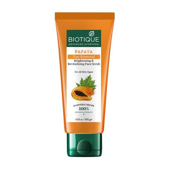 Biotique Bio Papaya Revitalizing Tan-Removal Scrub