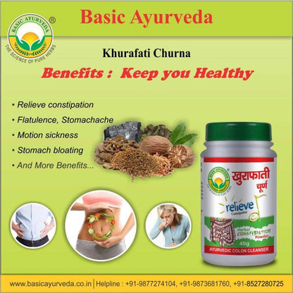 Basic Ayurveda Khurafati Churna