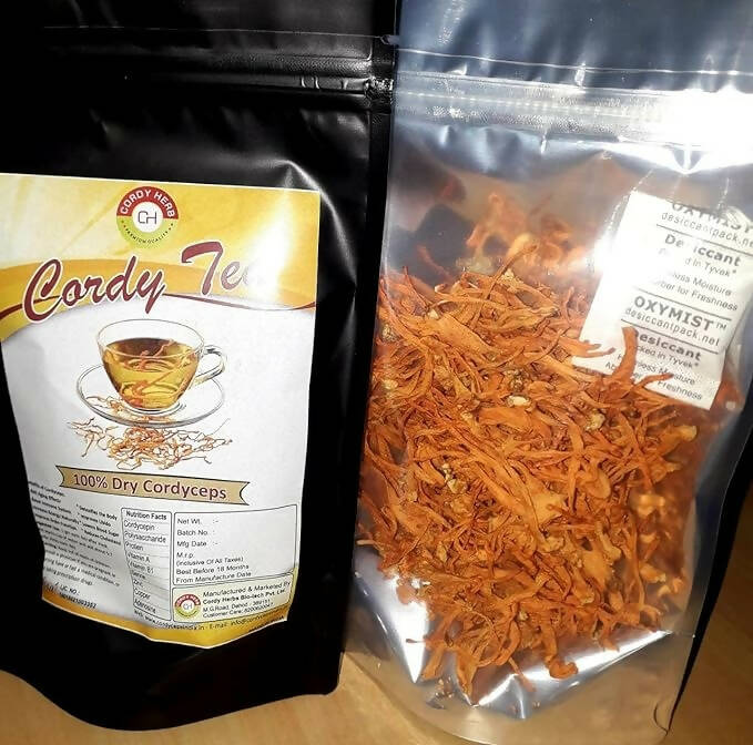 Cordy Herb Cordy Tea Dry Cordyceps Tea TrueCure