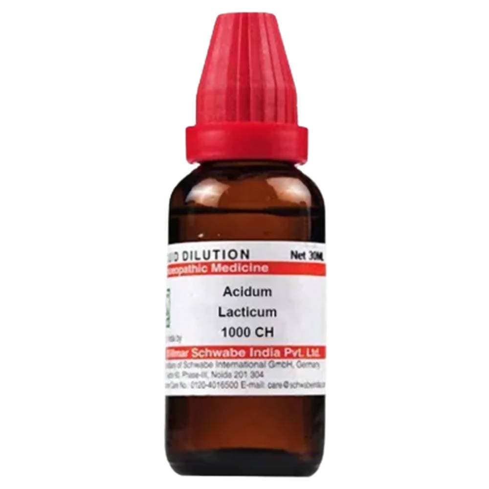 Dr Willmar Schwabe India Acidum lacticum Dilution